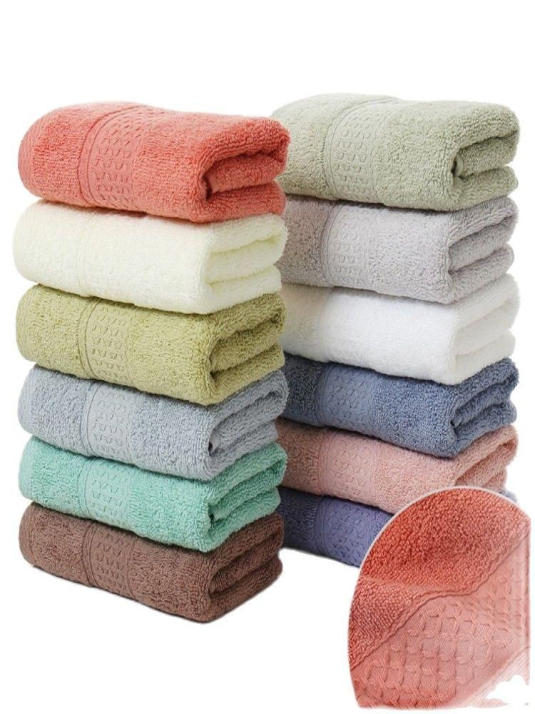 Toalla Absorbente de agua Pañuelo de algodón suave Microfibra microfibra Cara baño MultifunciónTowel