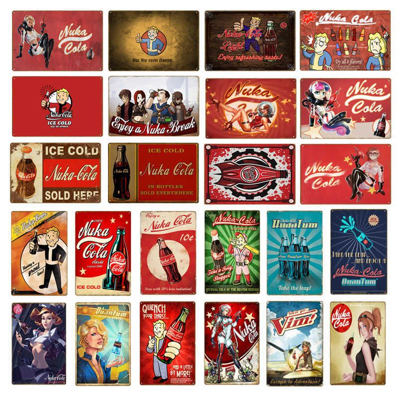 Fallout metal tin sign bedroom decorating ideas Fallout metal tin sign bedroom decorating ideas