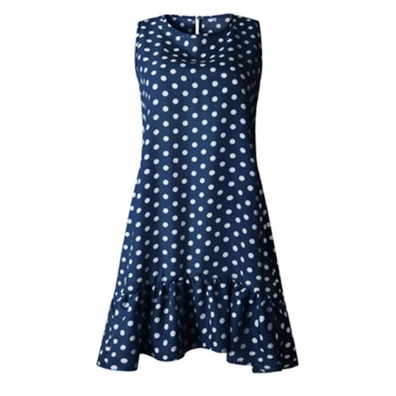 Navy Blue Big Dot