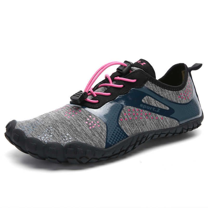 Grey Pink Water Shoe