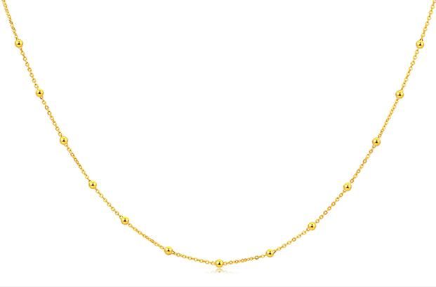 Or jaune 18 carats pur 40 cm