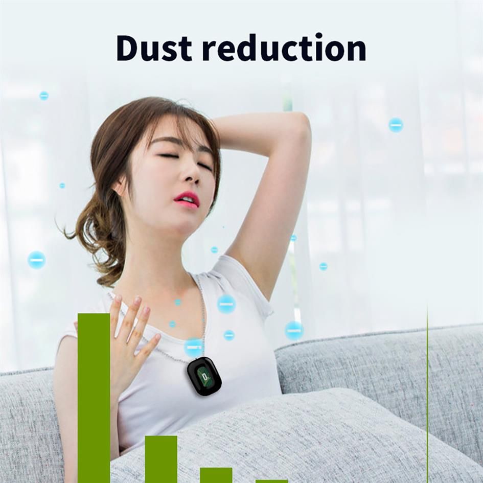 Spot The Philippines】Wearable Air Purifier Necklace Mini Hanging Neck