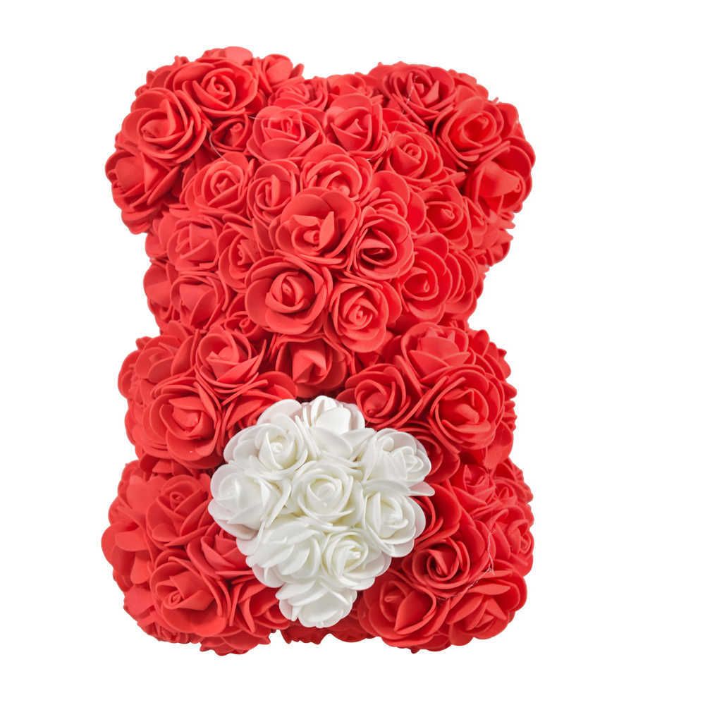 25cm Red White