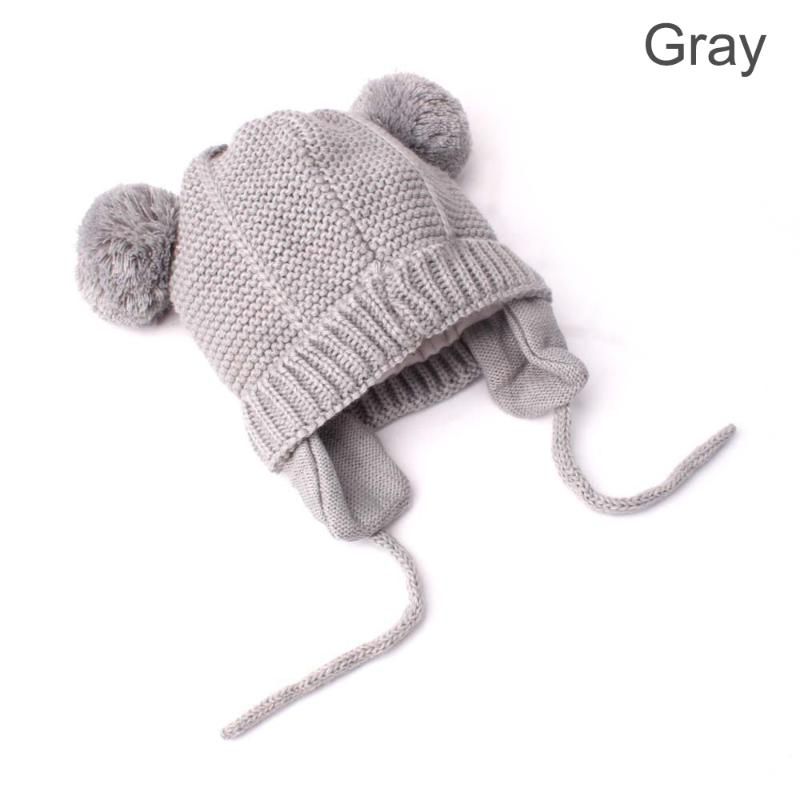 Gray Kids Hat