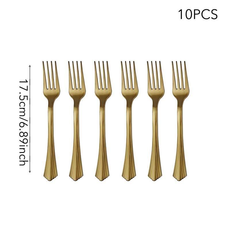 10PCS Forks