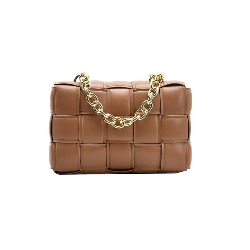 Khaki Leather bag