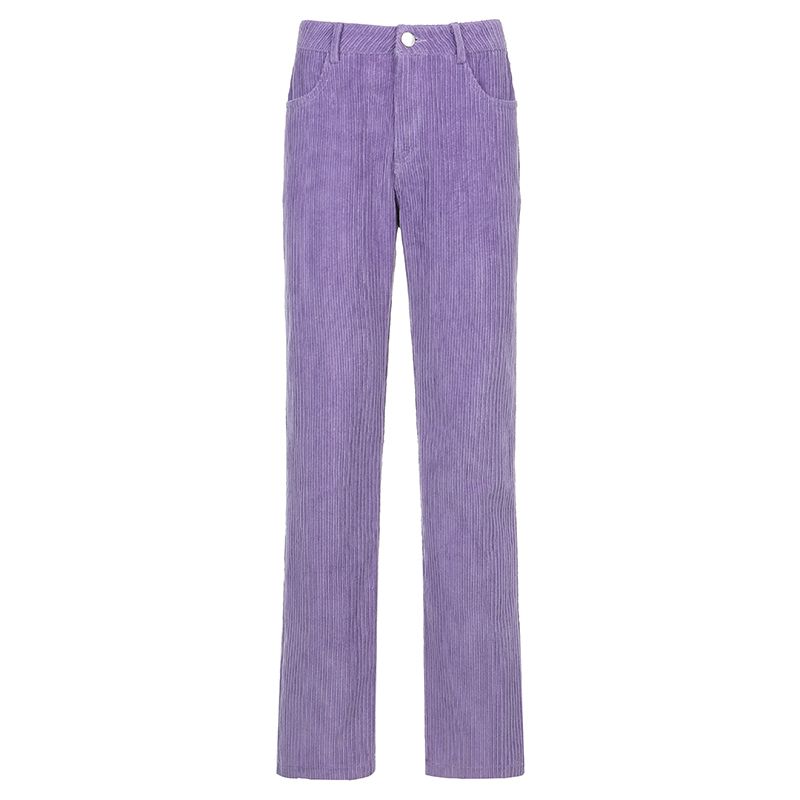 紫色のズボン