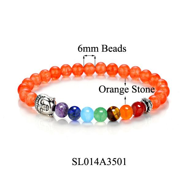 Orange Stone 6mm.