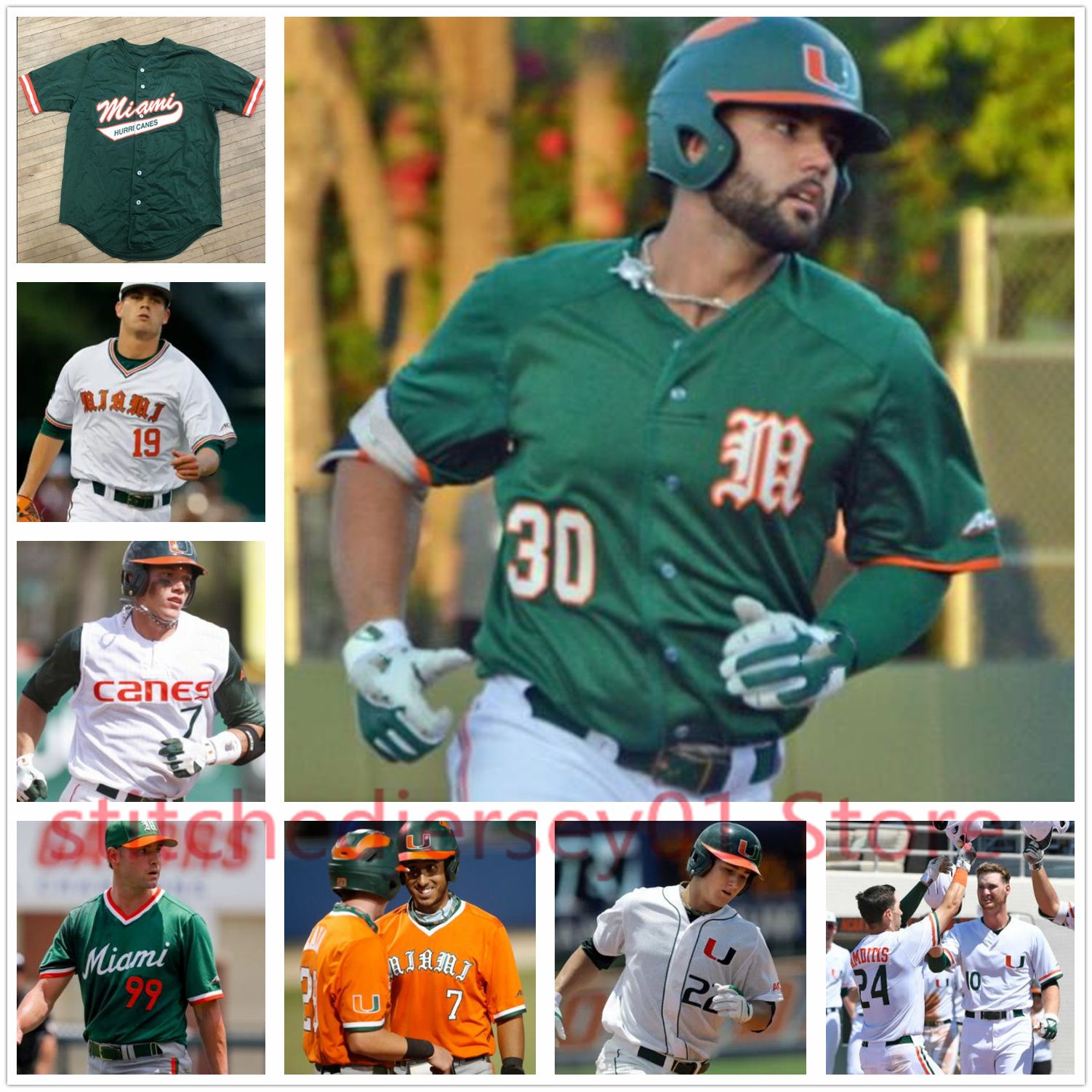 Miami Hurricanes Baseball Jersey NCAA College Gaby Sanchez Jemile Weeks JP  GATES TORAL Alex Fernandez Neal Heaton Ron Fraser From Lisafans003, $24.88  | DHgate Israel