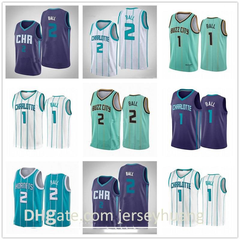 2020 2021 Draft Pick 2 LaMelo Ball Jersey Mint Green Blue White New City  Basketball Edition Man Good Quality Share To Be Partner From Jerseyhuang,  $13.57