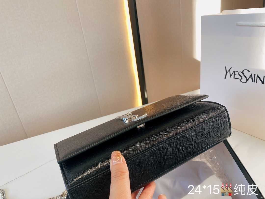 Black YSL Sunset bag medium size with silver hardware (Dm for more pics) :  r/DHgate