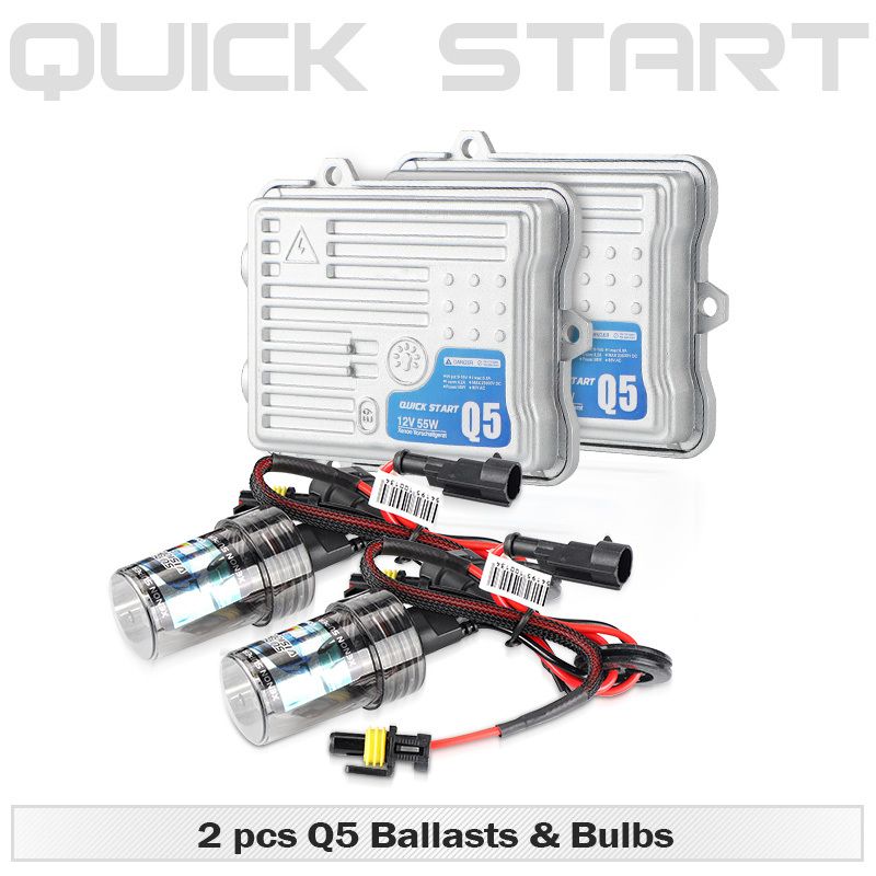 Q5 Ballasts Kit-H1-8000K
