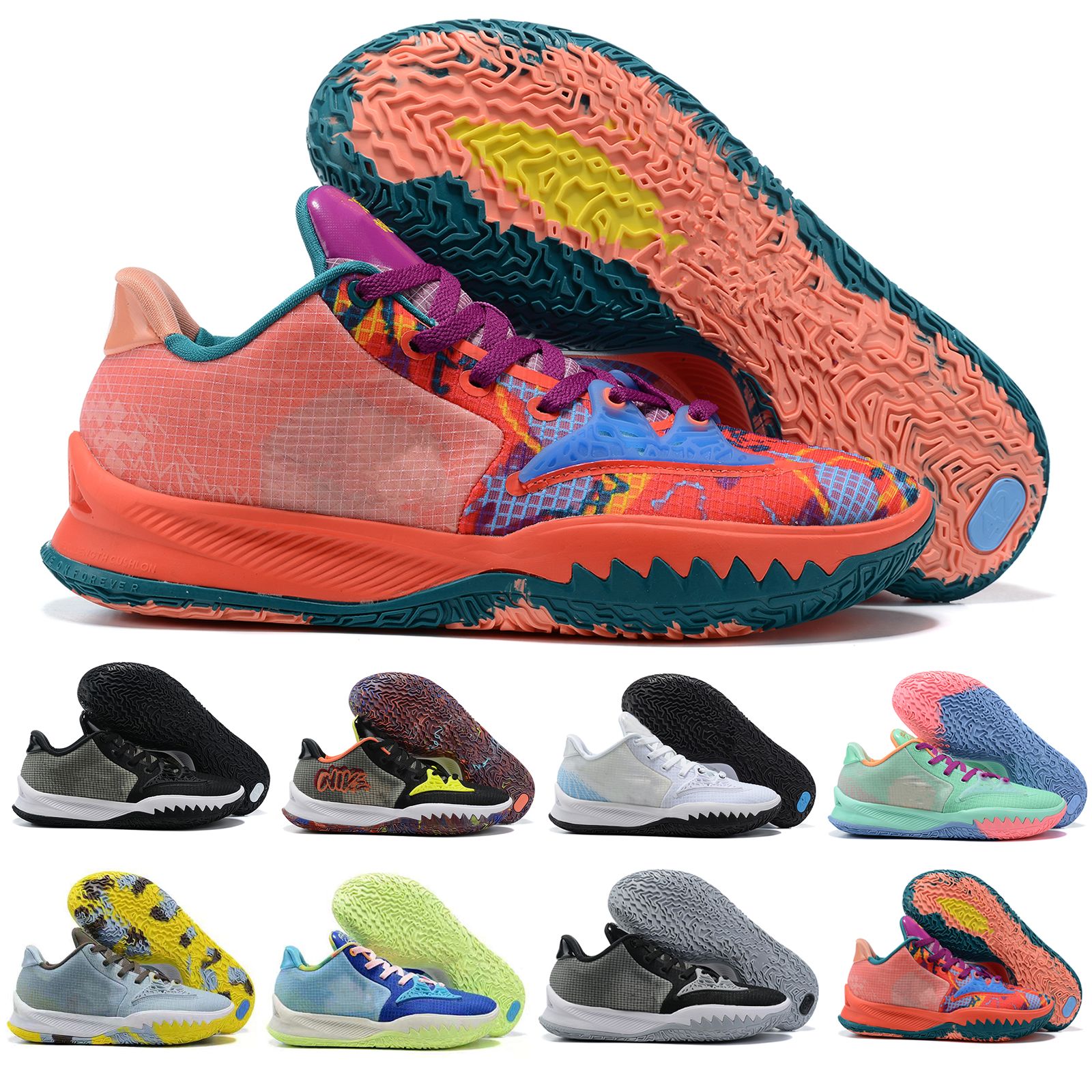 kyrie 7 laranja