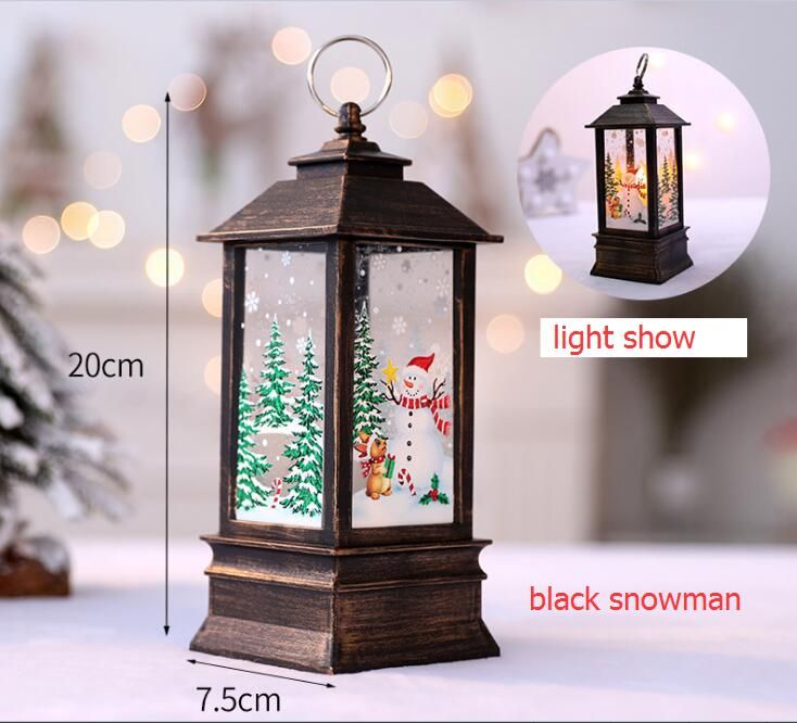 L Black Snowmanl 20*7,5 cm