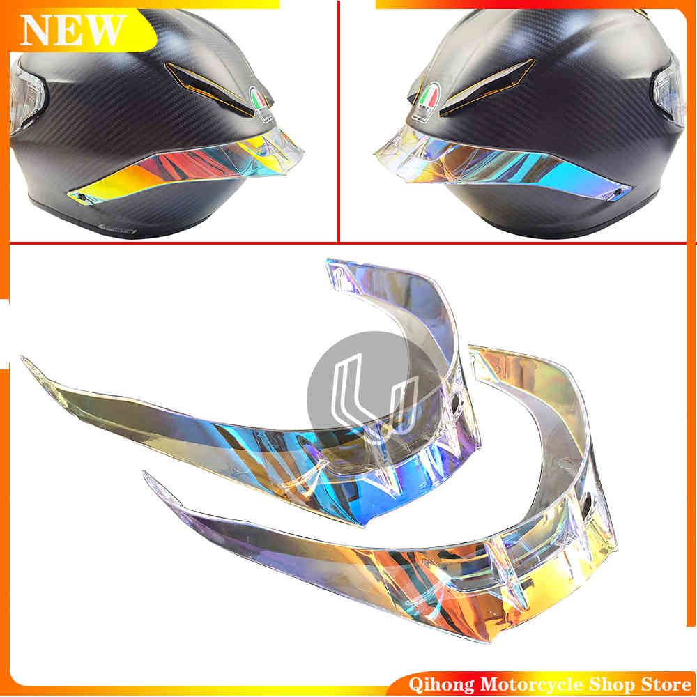 Motorcycle Rear Helmet Spoiler Case For 