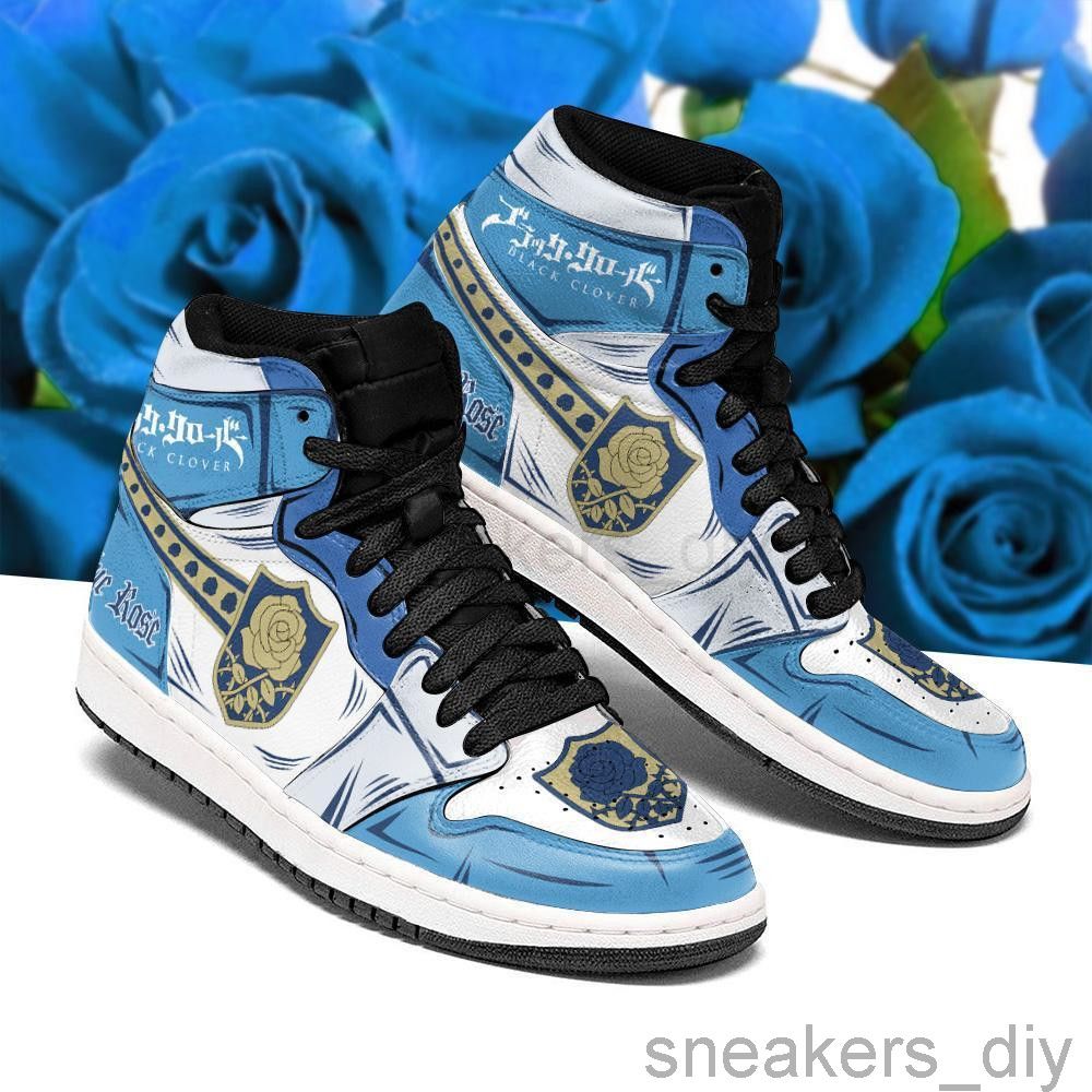 scarpe blu rose