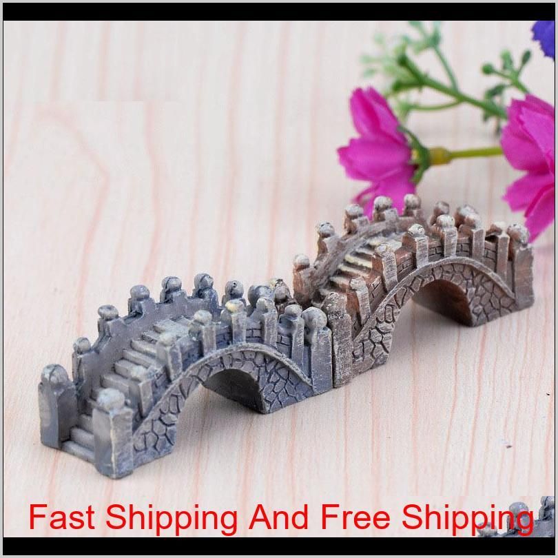 Y102 Mini Bridge Miniature Landscape Fairy Garden Terrarium Decor Tool Crafts Y102 Mini Bridge Miniature Landscape Fairy Garden Terrarium Decor Tool Crafts