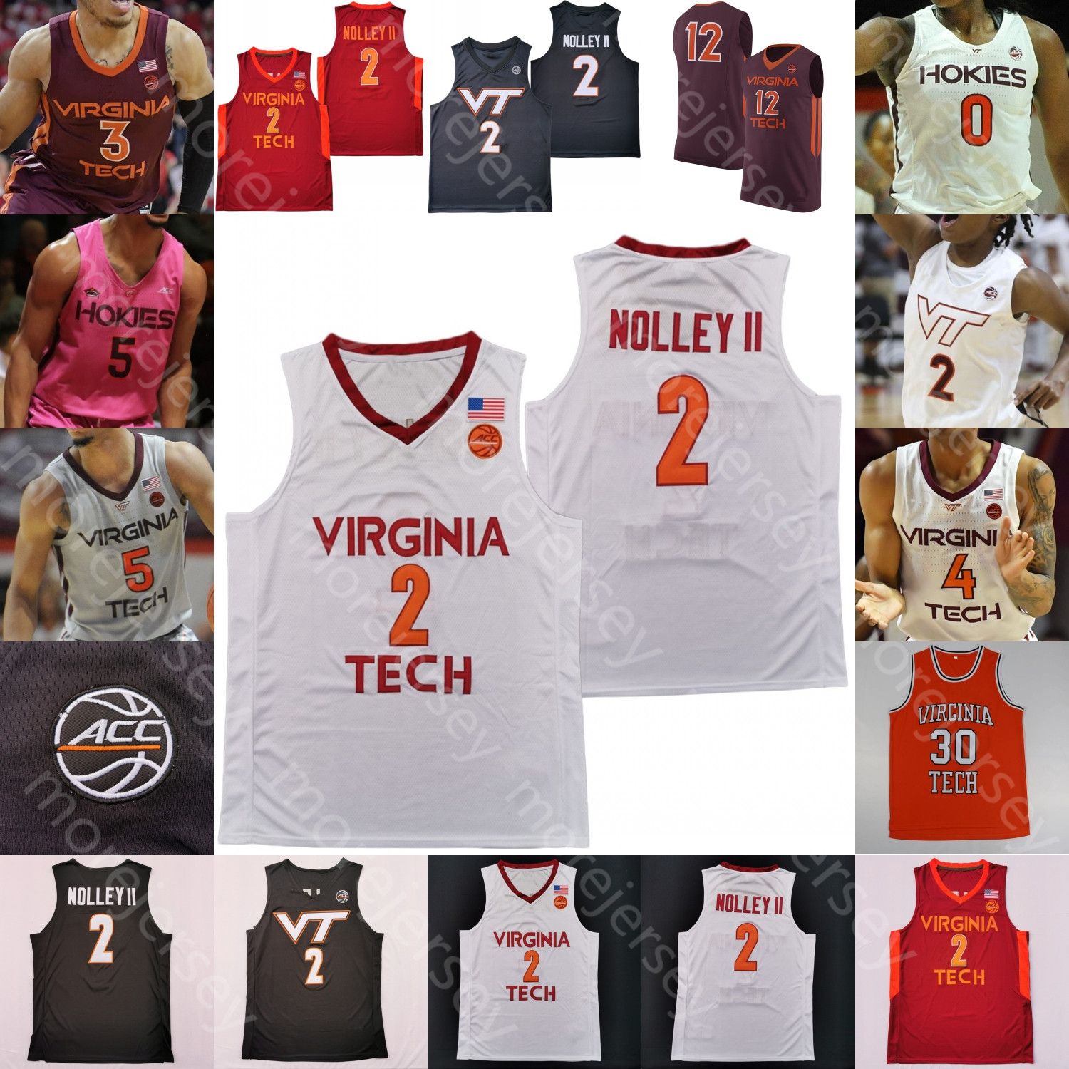 Camisa Reserva Virginia Tech Hokies 20212022