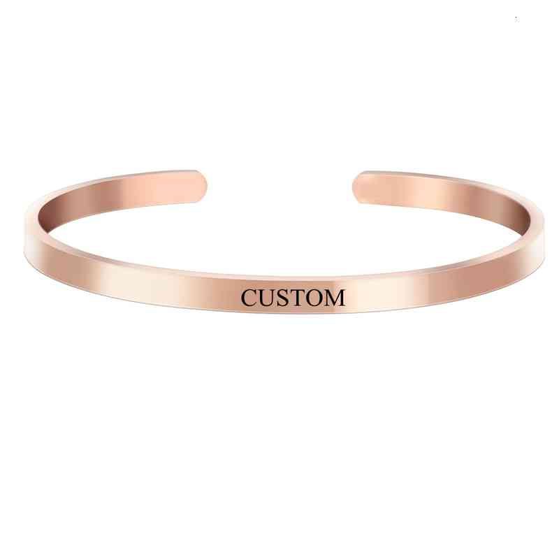 Rose Gold-largeur 4mm