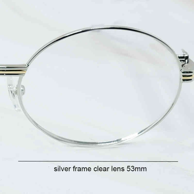 Silver Clear 53mm.