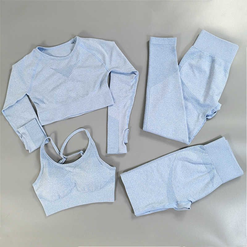 Blauwe 4pcs set