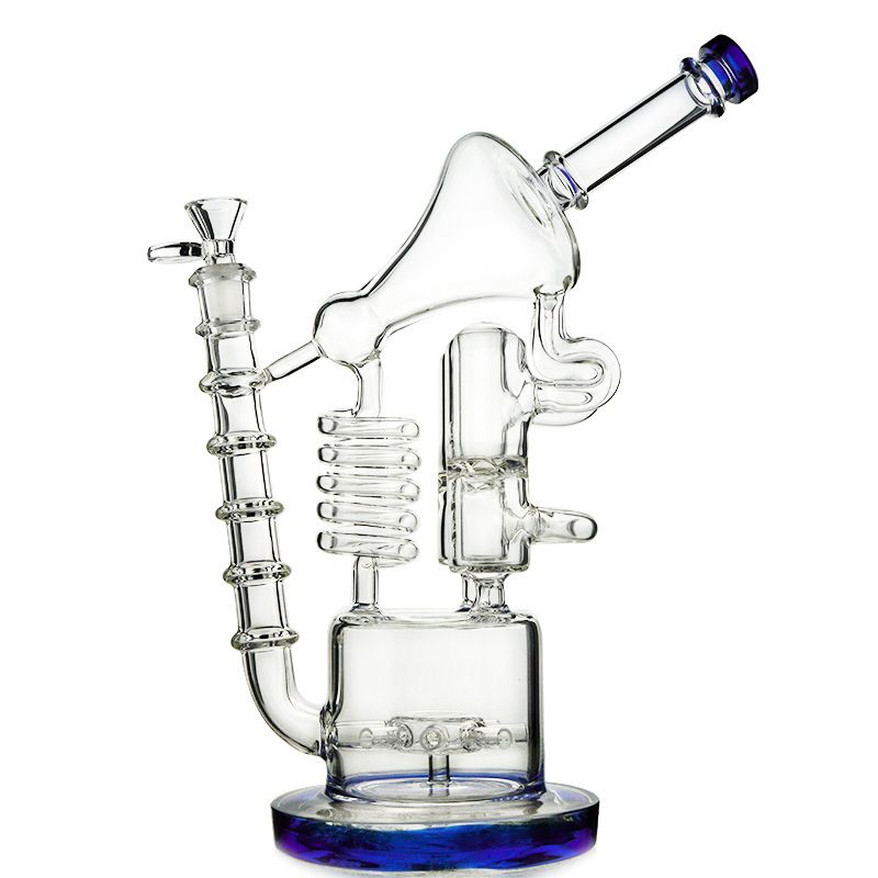 Blue Bong With Bowl