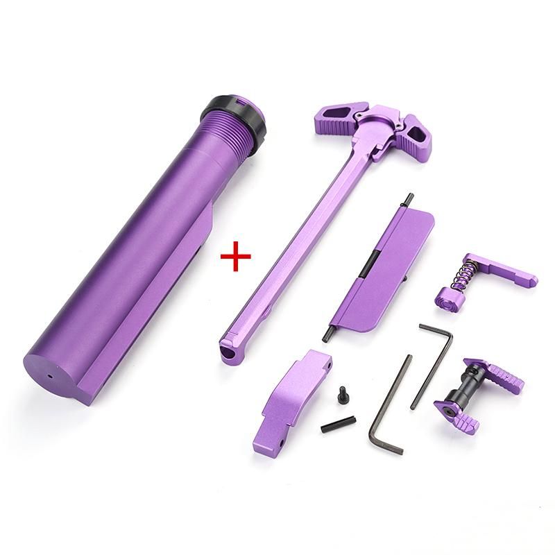 Buffer Tube AR 15 M16 Air Paintball Rifle Color Accessories Aluminum