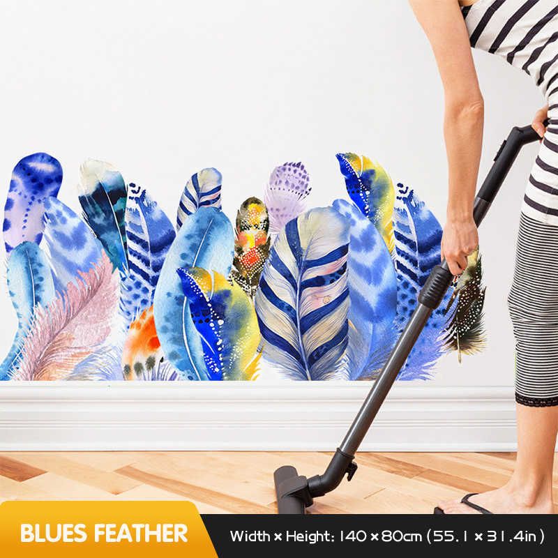 Blues Feather-Large