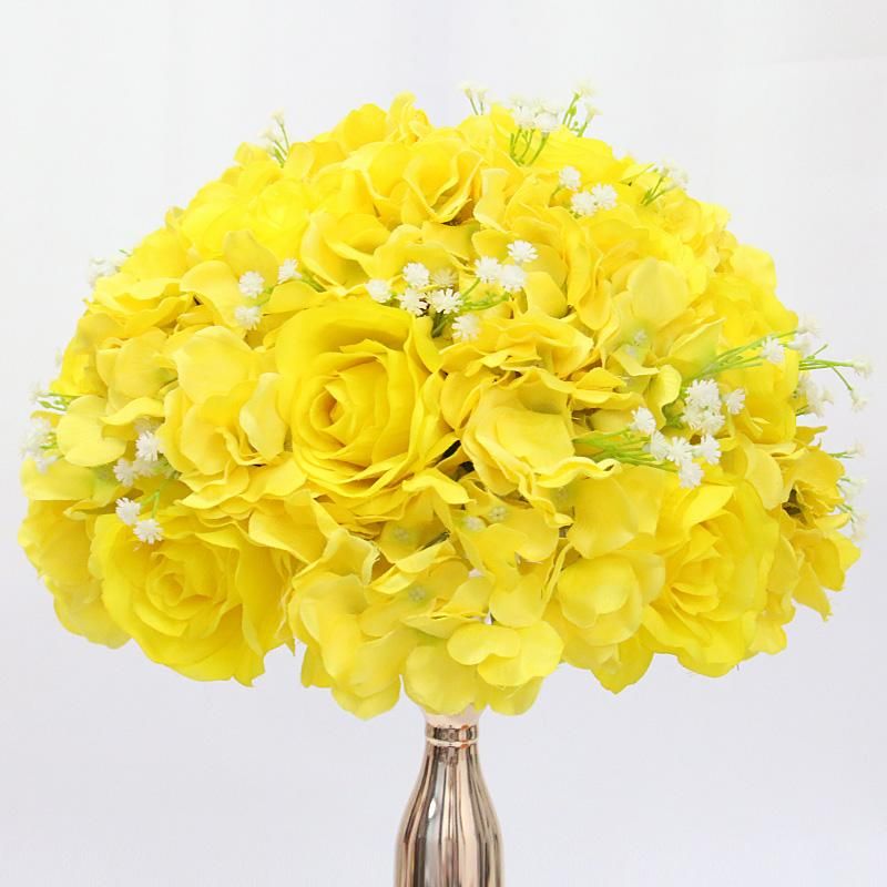 fleur jaune 35cm