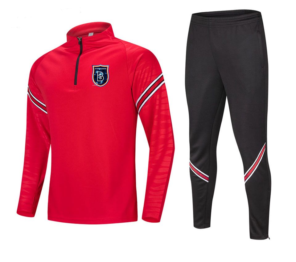21-22 Outdoor Athletic Jogging Kleding Heren Istanboel Basaksehir FK  Trainingspakken Voetbal Set Personaliseer Tean Logo