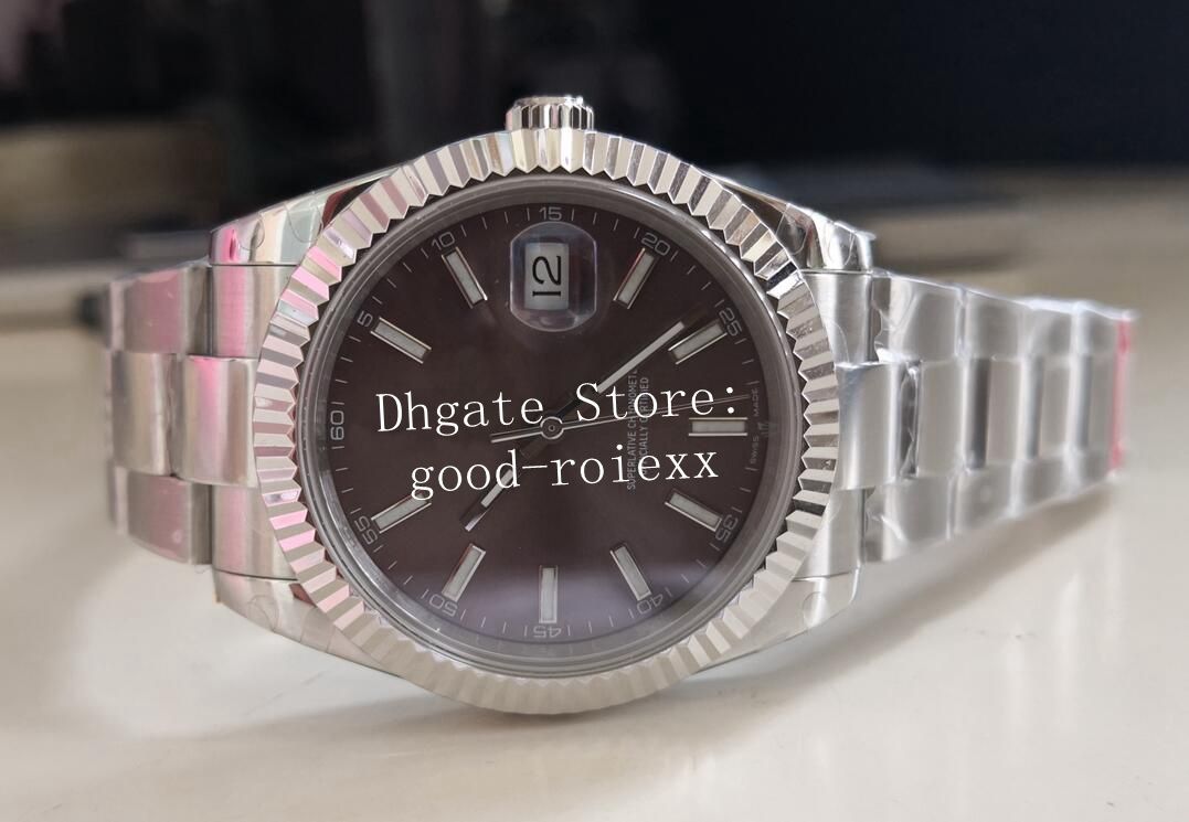 Waterproof Watches Mens Watch Men Automatic Cal.3235 Flute Bezel Eta