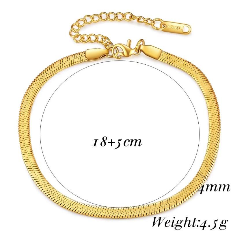 armband goud 18cm