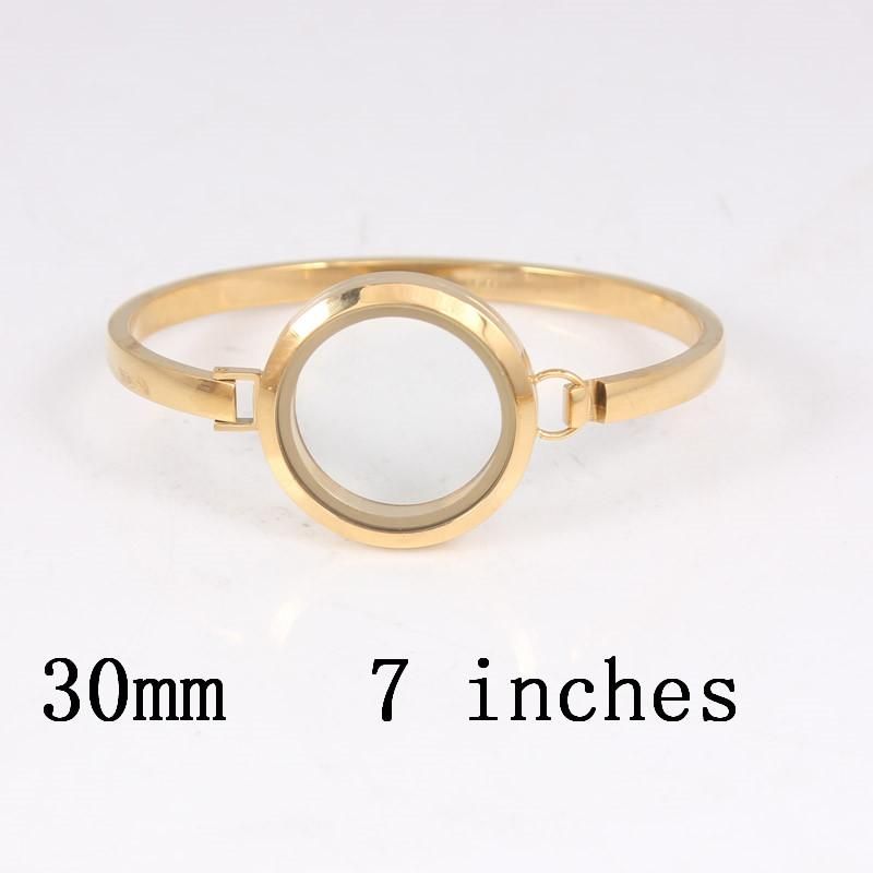 30mm ouro 7 polegadas