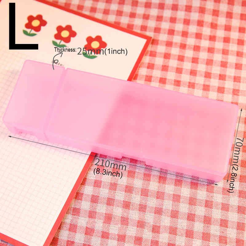 L size Transparent Pink