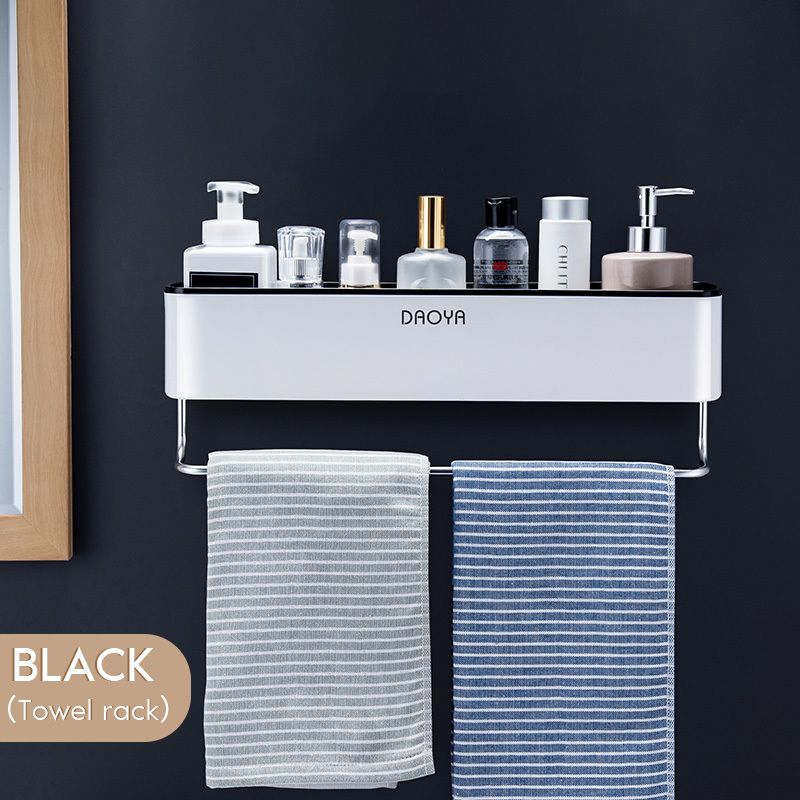 Black Towel Rack