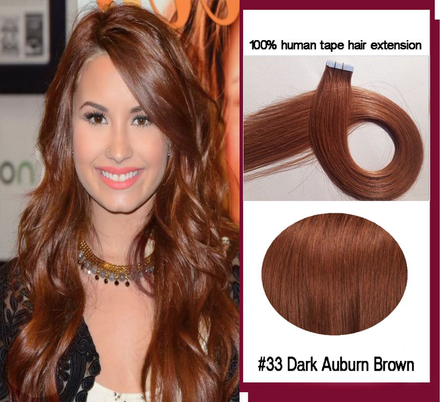 # 33 Dark Auburn Brown