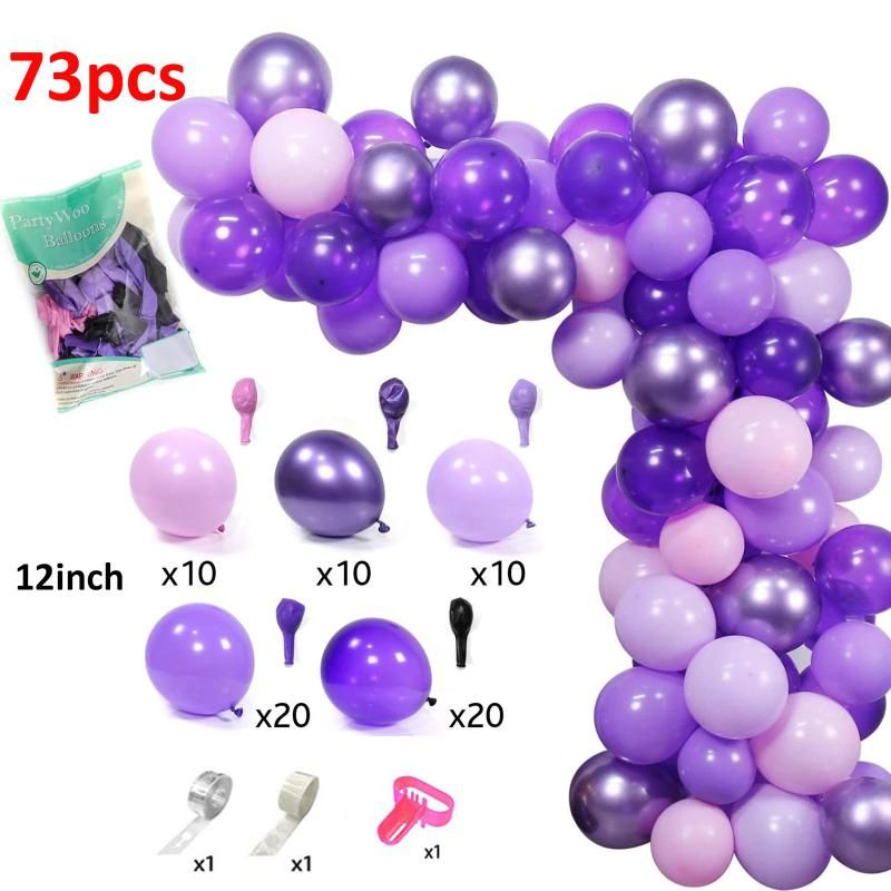 73pcs balloons set