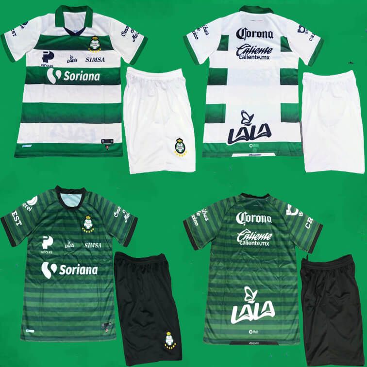 Santos Laguna fans version Home/Away Soccer jersey 2020/21 Football Men Shirt 