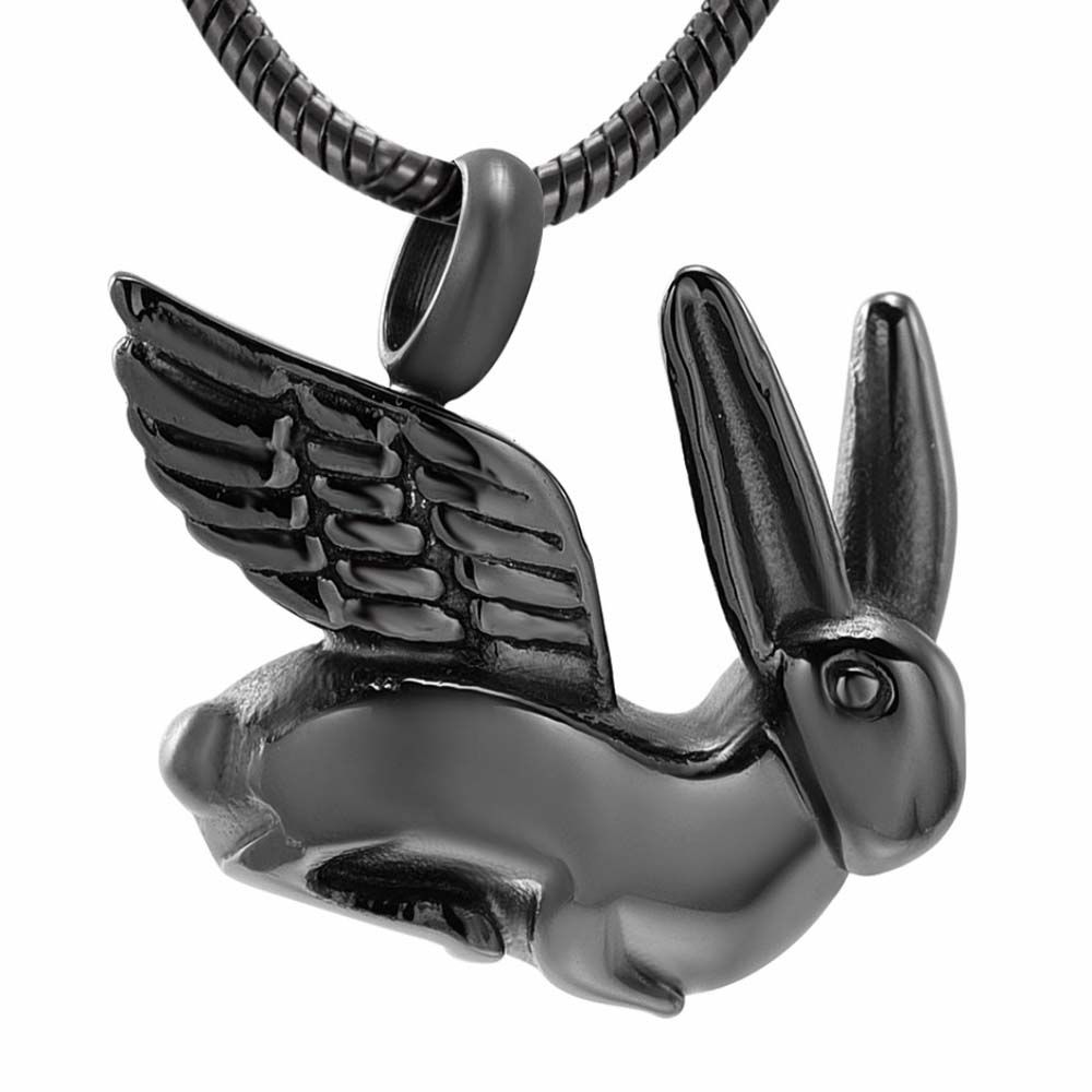 rabbit urn necklace