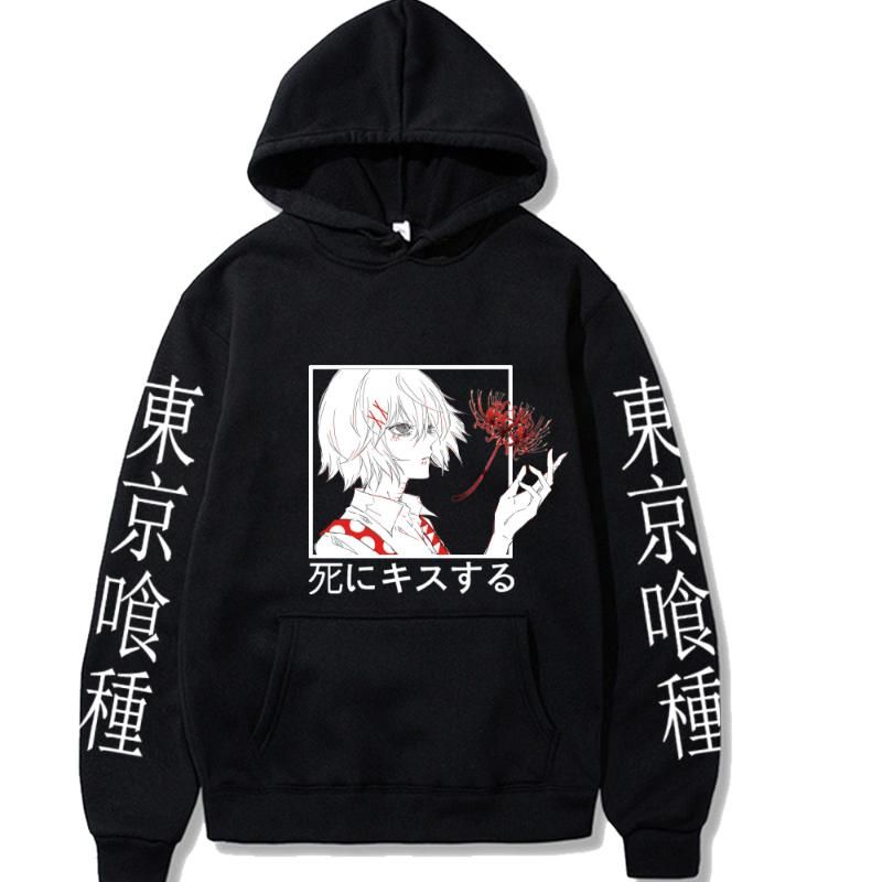 Compra Sudaderas Con Capucha Para Hombre Sudaderas Anime Tokyo Ghoul Juzo  Suzuya / Rei Imprimir Sudadera Con Capucha Hombres Harajuku Manga Dibujos  Animados Horror Gráficos Invierno Cálido Barato | Entrega Rápida Y