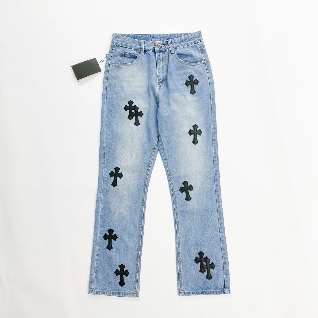 Acquistare Fashion Brand Ch Crosin Pantaloni Uomo Sciolto Casual Harajuku  Pantaloni Versatili Pantaloni Croce Jeans In Pelle Croce Pantaloni Dritti  Donne Economico | Consegna Veloce E Qualità | It.Dhgate