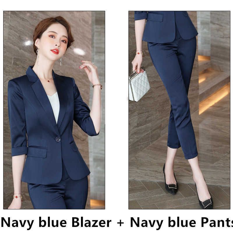 Navy Coat And Pants
