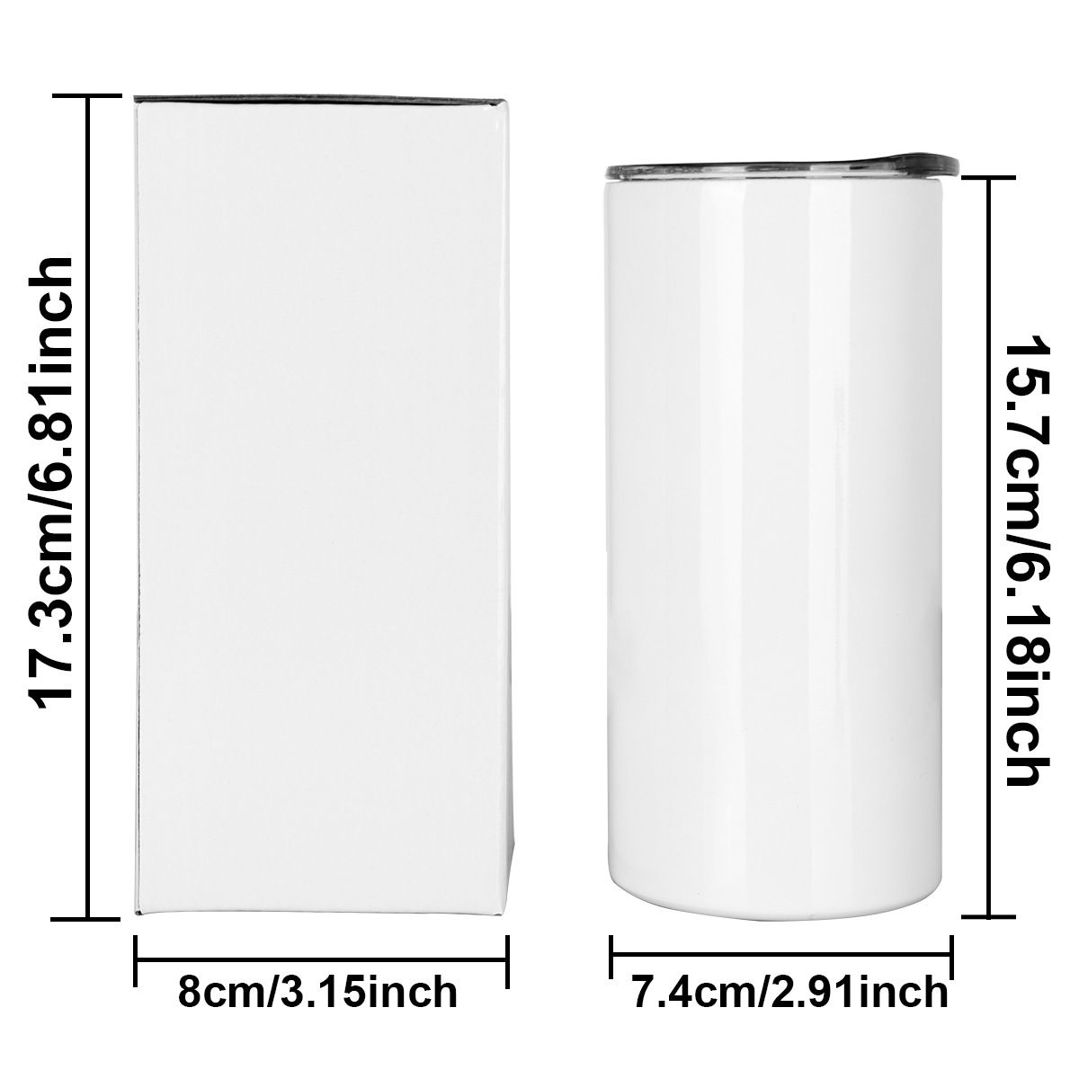 Sublimation Straight Tumblers Sublimation Mugs Blanks 12 15 20 Oz Stainless  Steel Car Cups Tumbler Travel Mug Insulated Water Bottle WLL710 From  Crazyprice, $3.02