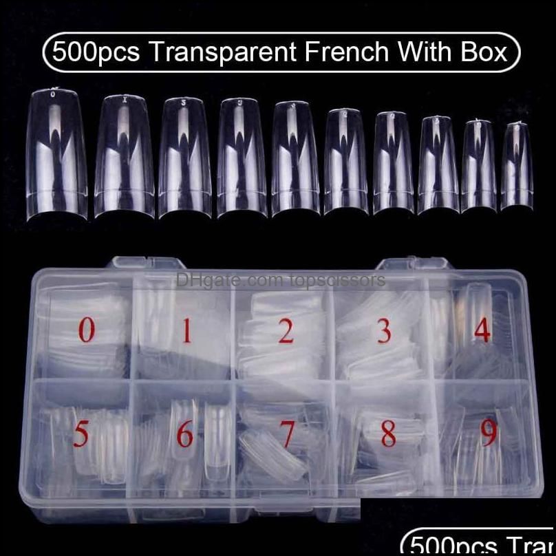 500Pcs C French Box