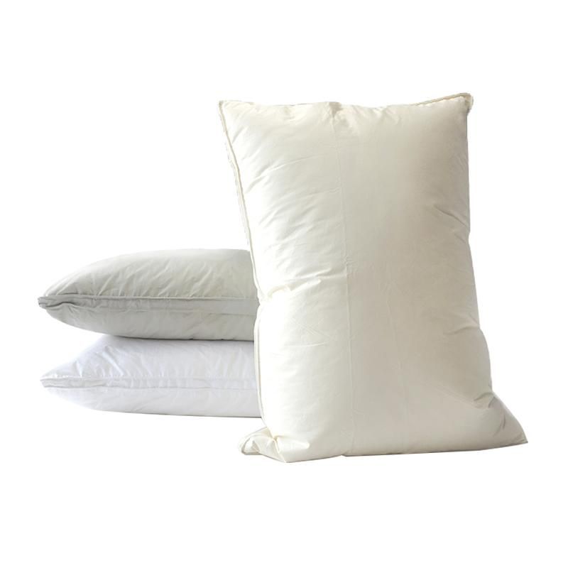 zara white feather cushion