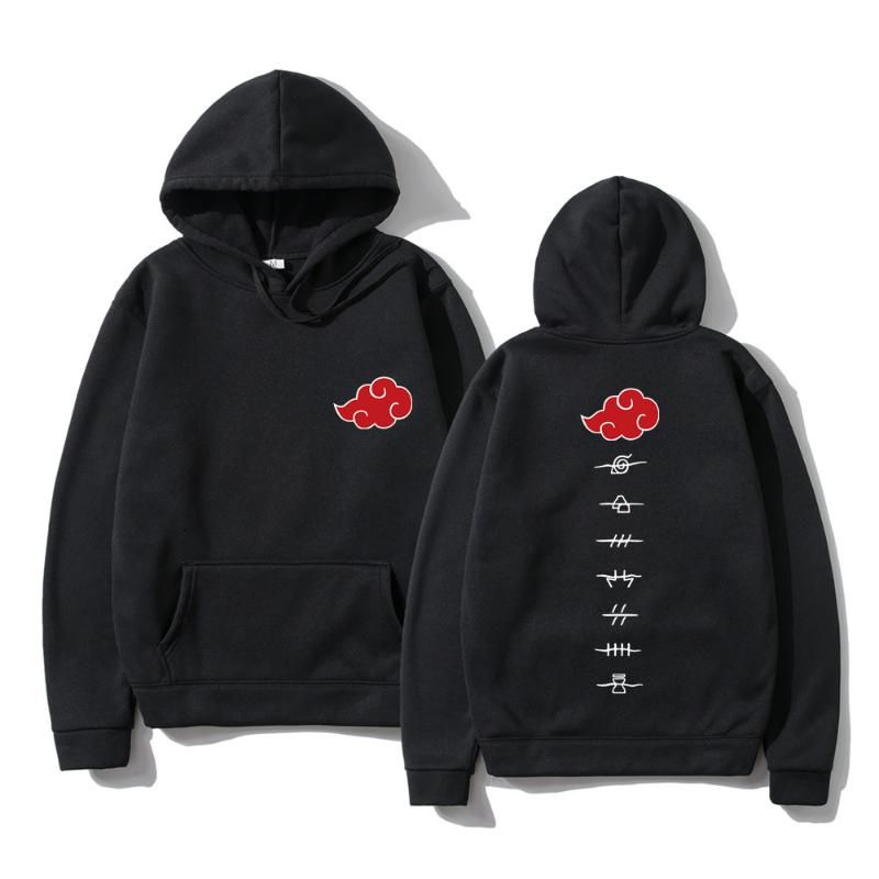 Compra Sudaderas Con Capucha Para Hombre Sudaderas De Anime Japonés Hombre  Sudadera Akatsuki Símbolos De Nube Imprimir Casual Fashion Streetwear  Sudadera Con Capucha Ropa Barato | Entrega Rápida Y Calidad | Es.Dhgate