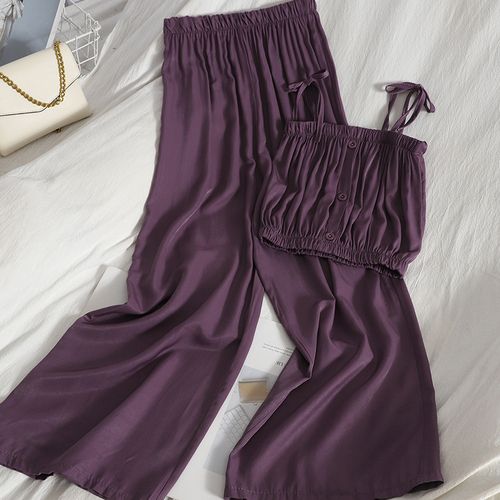 Purple 2 Pcs Set