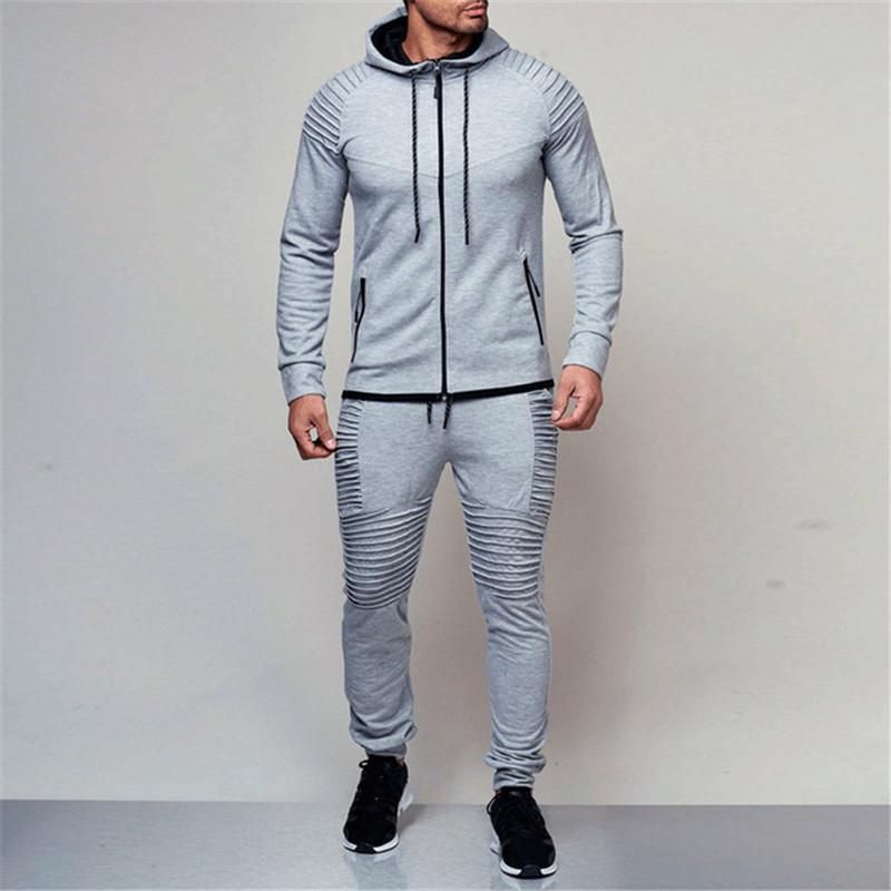 Compra Chándal De Otoño Para Correr Hombre, Conjunto Deportivo Sudadera,  Ropa Gimnasio, Traje Entrenamiento Unidades De Hombres Barato | Entrega  Rápida Y Calidad | Es.Dhgate