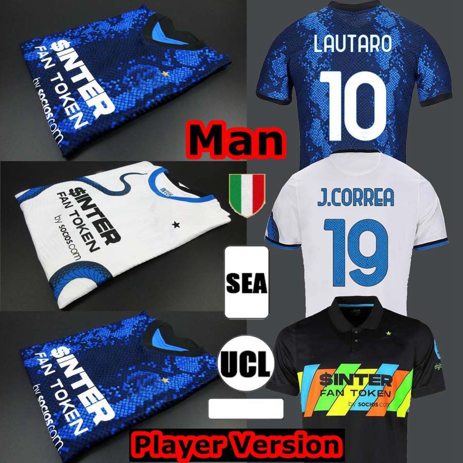 Inter Milan Camiseta De Fútbol De Interlança Soccer Jersey Football Shirt  VIDAL BARELLA ERIKSEN LAUTARO 21 22 Chandal De Fútbol 2021 2022 Kit Hombres  + Niños Cuarto Por Tnt2020, 17,49 € | Es.Dhgate.Com