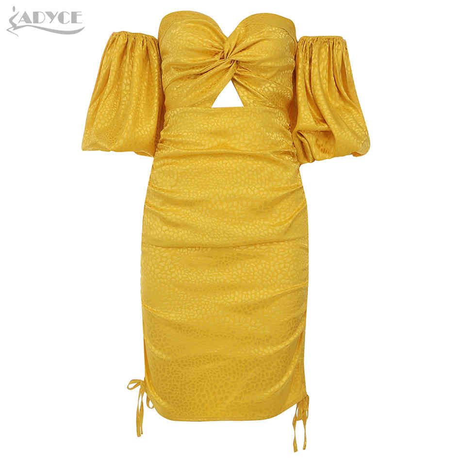 Yellow Club Dress